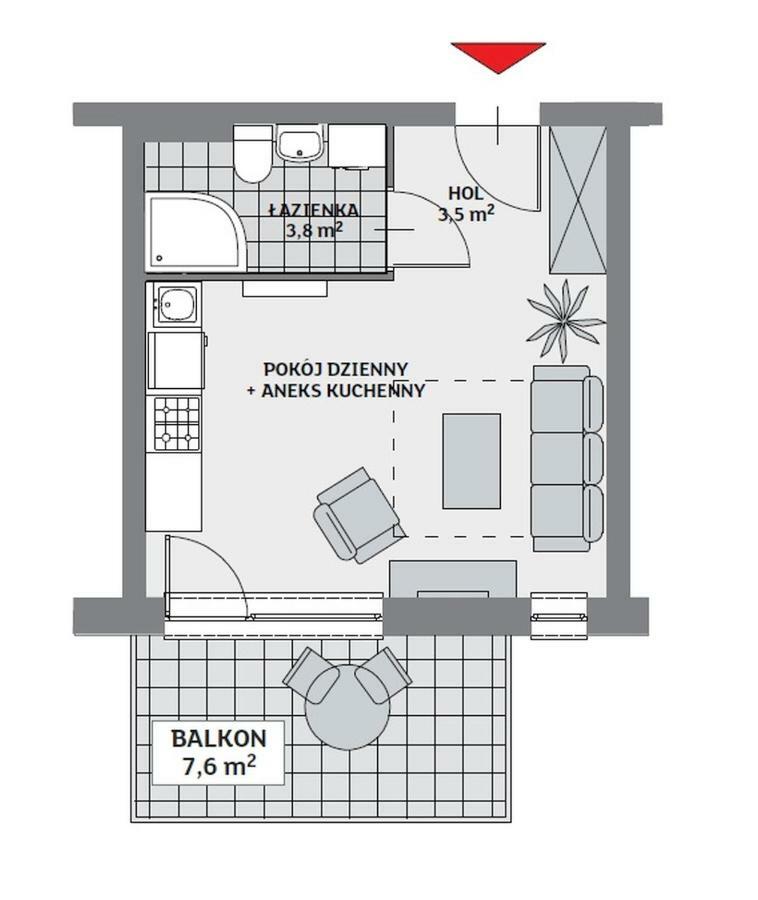 Apartament Nr 39 Baltic Park Stegna (Pomerania)